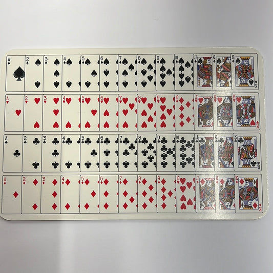 Predicción definitiva de la mordaza '52 cartas en 1 carta'