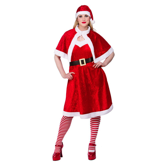 Miss Santa Claus Costume - Ladies Father Christmas