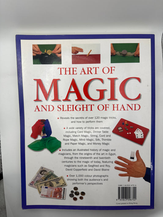 The Art of Magic and Sleight of Hand - book, by Nicholas Einhorn