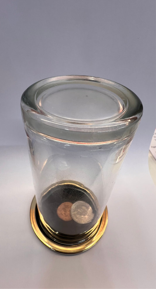Coin Thru Glass (gold)