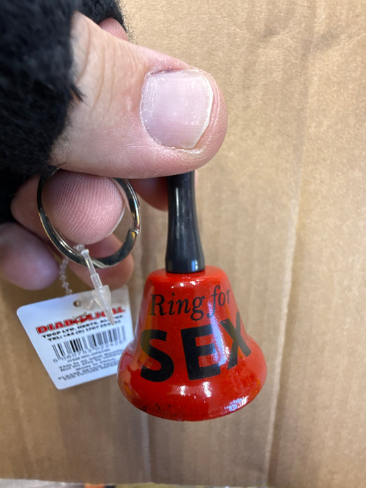 Ring For Sex Bell - Mini Bell Keyring