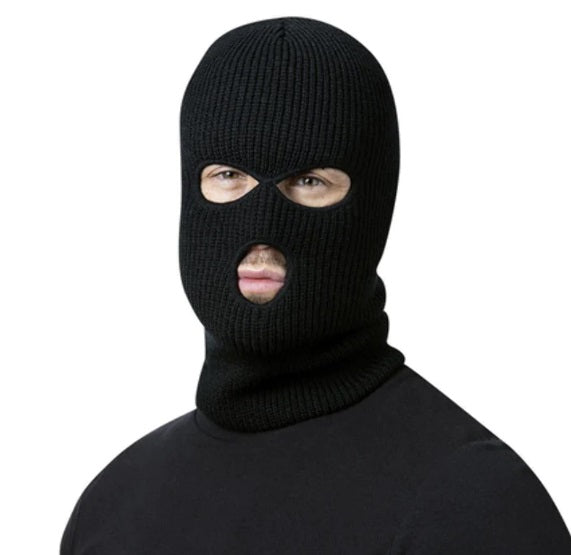 Balaclava Ski Mask - Black