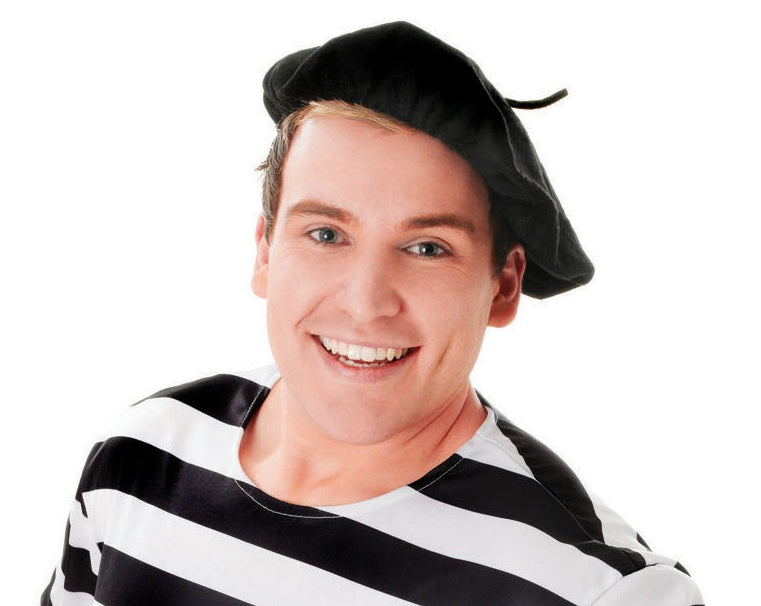 French Beret - Black