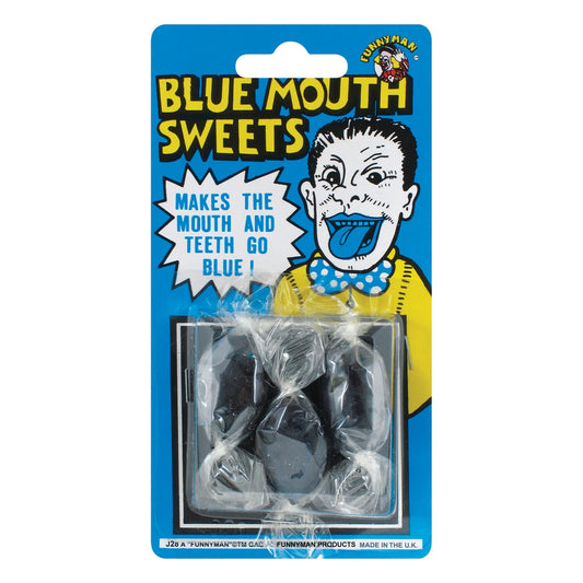 Dulces de boca azul