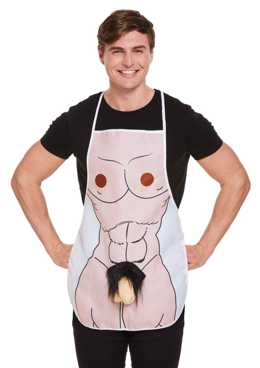 Nude Man Willy Apron