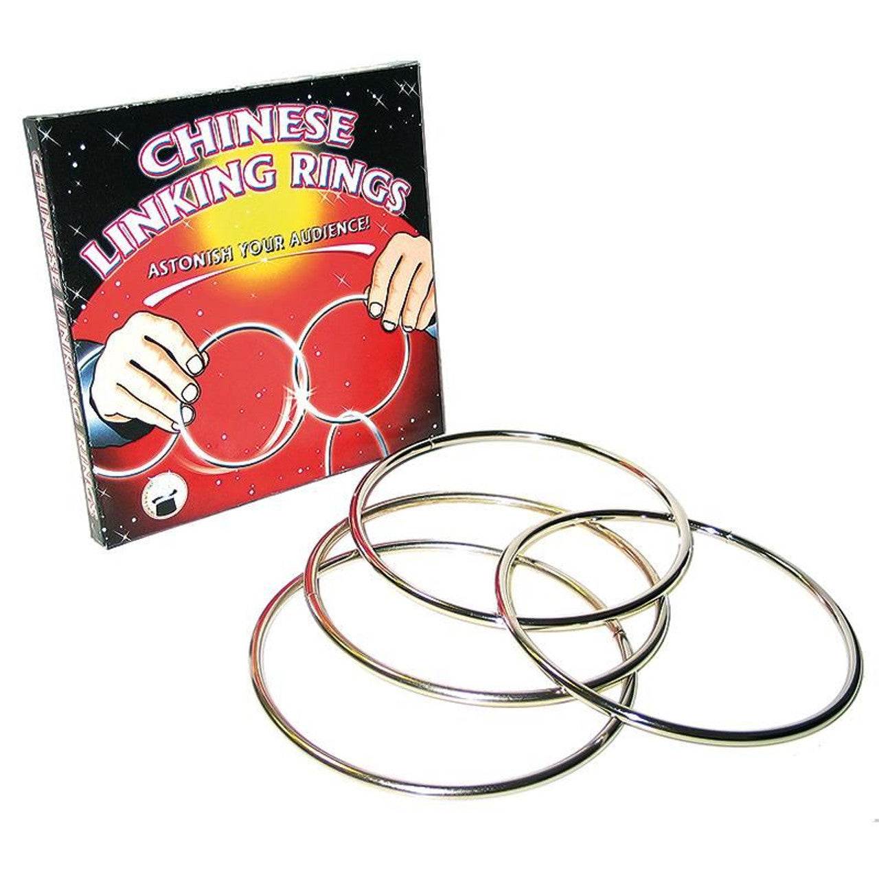 Chinese Linking Rings - Set of 4 - The Scarborough Joke Shop