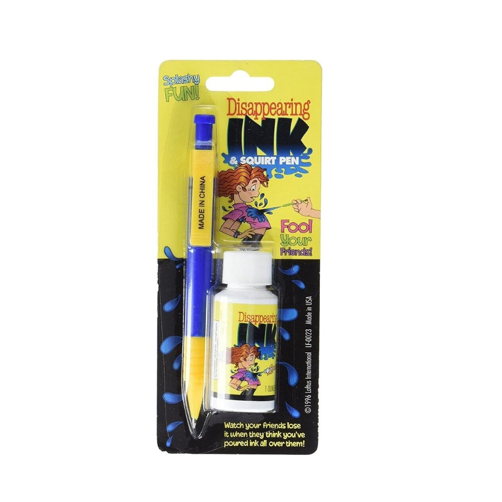 Disappearing Ink with Pen