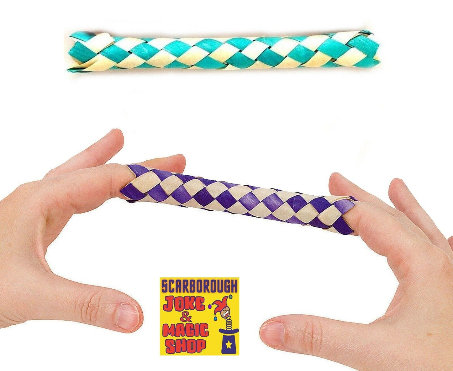 Trampa de dedo china de bambú