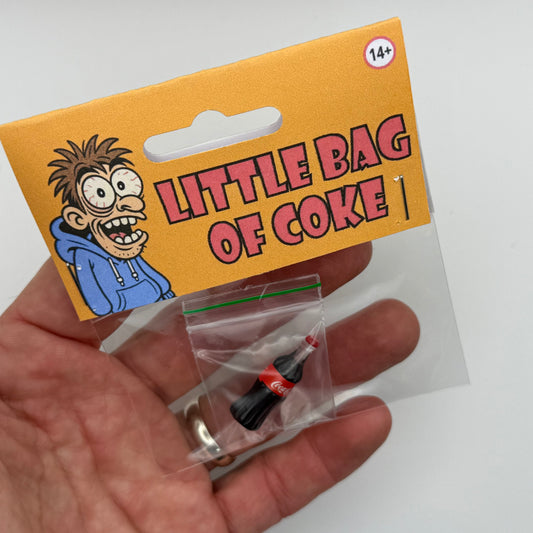A little bag of coke!