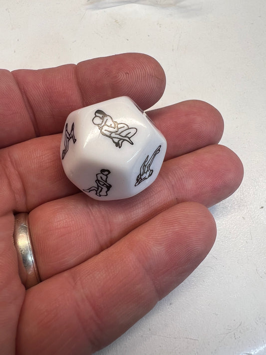 12 Sided Kama Sutra Sex Dice