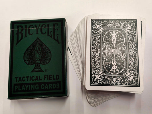 Bicycle® Cards - Tactical Field Green