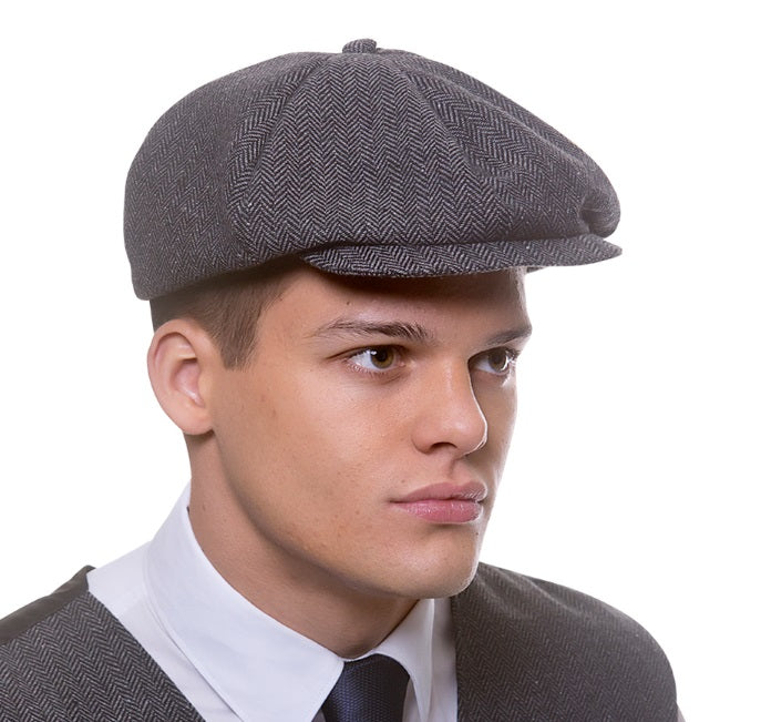 Peaky Flat Cap - Peaky Blinders Style