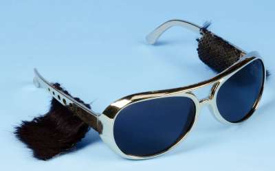 Elvis Shades with sideburns