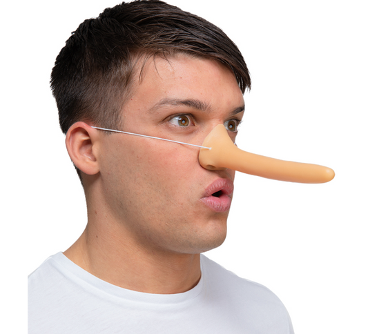 Nariz larga de Pinocho