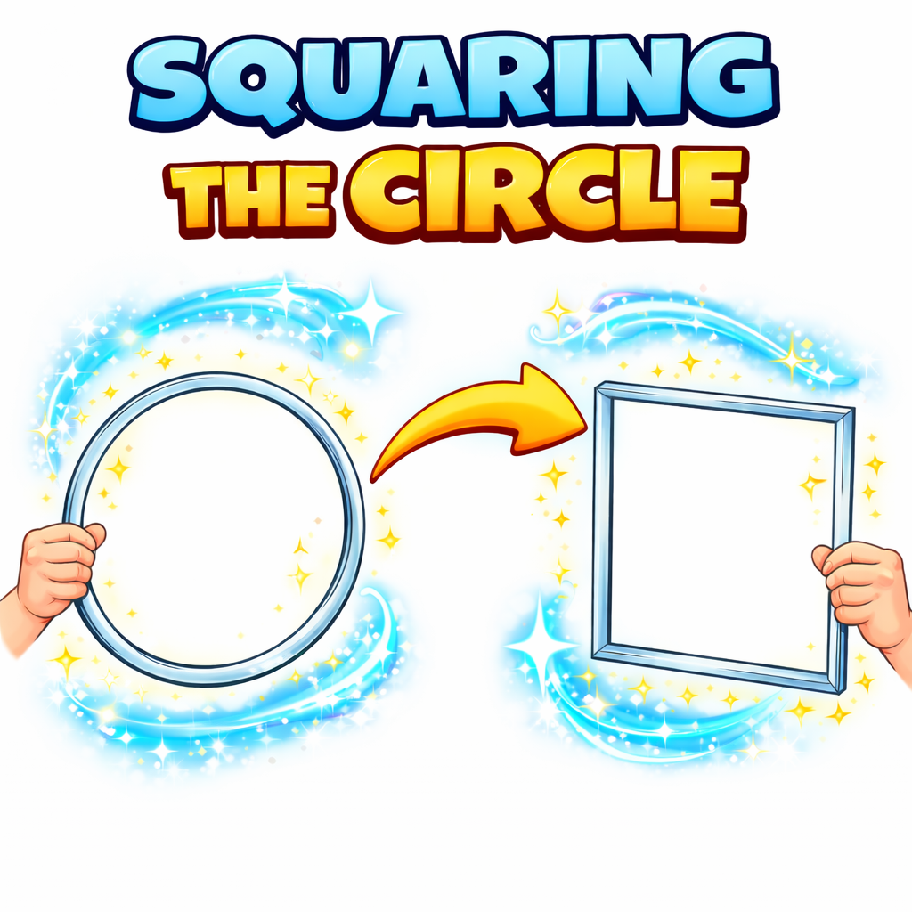 Squaring the Circle - Circle to Square
