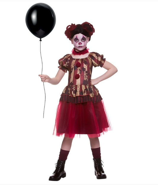 Vintage Clown Girl Costume - Child's