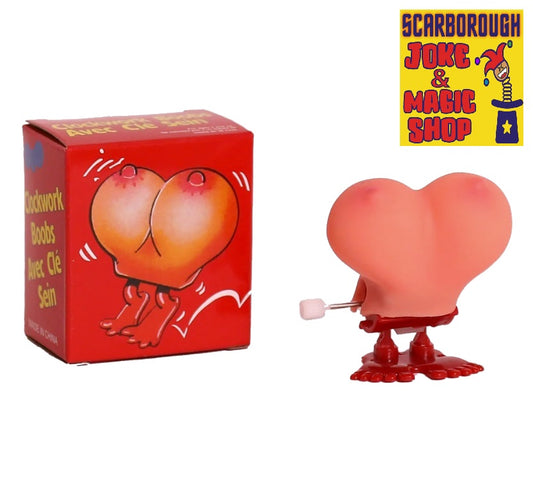Jolly Jumping Boobs - Wind Up Breasts - The Scarborough Joke Shop