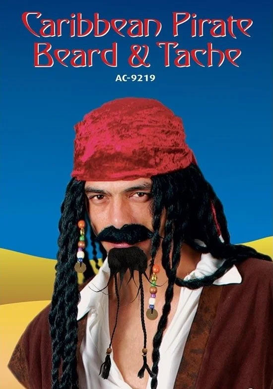 Barba y bigote pirata
