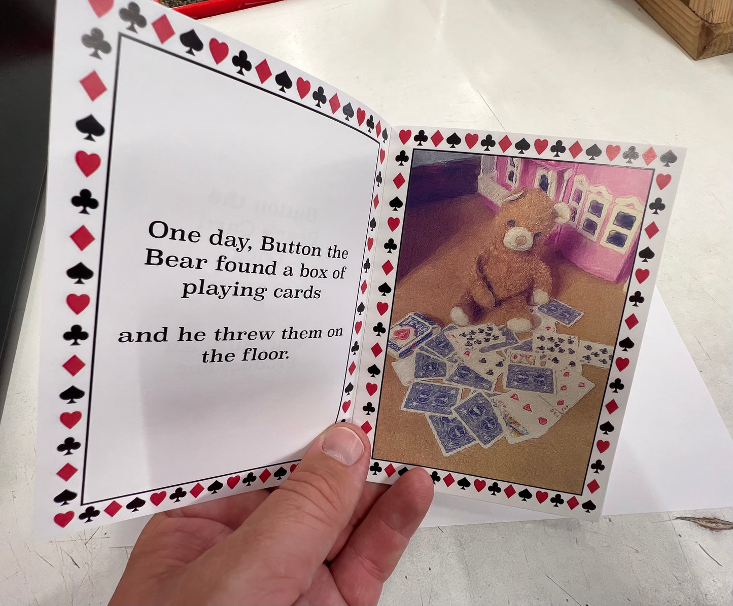 Button The Bear's Card Trick