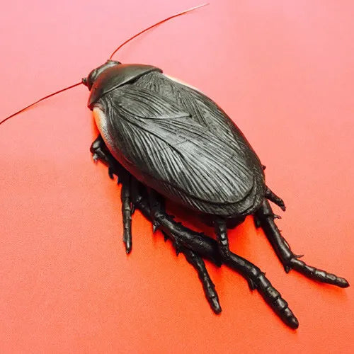 Cucaracha de goma gigante
