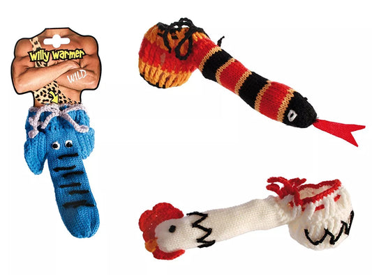 Animal Willy Warmer - Assorted