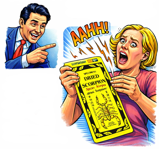 Huevos Sorpresa De Escorpión Seco