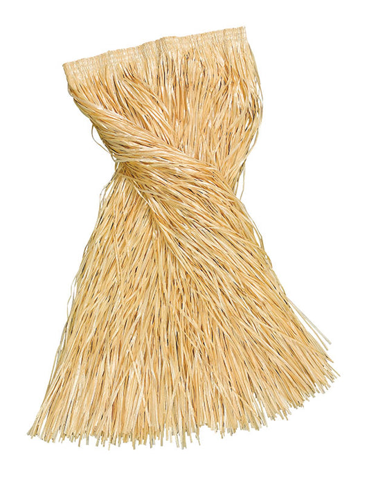 Grass Skirt - 80cm Plain Long - Grass Colour