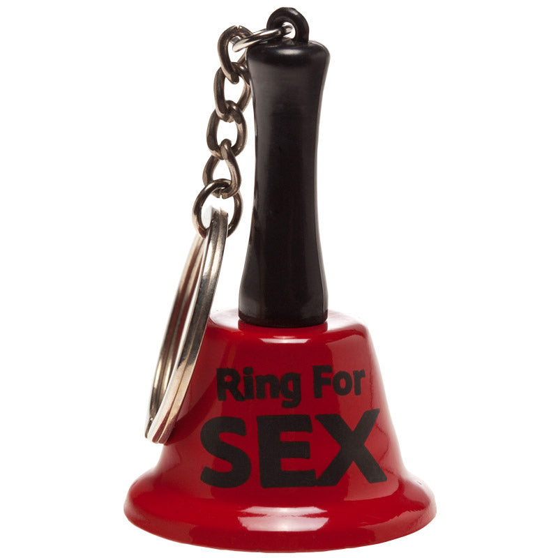 Ring For Sex Bell - Mini Bell Keyring - The Scarborough Joke Shop