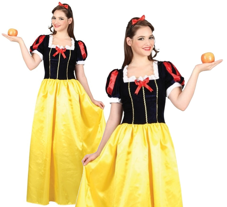 Costume de Princesse des Neiges - Style Blanche Neige