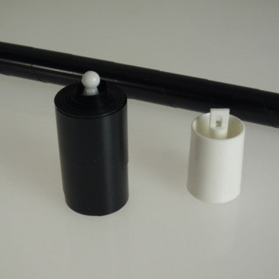 Bastón Desaparecido - Plástico Negro