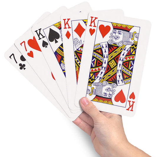 Jumbo XL Playing Cards - A5 Size