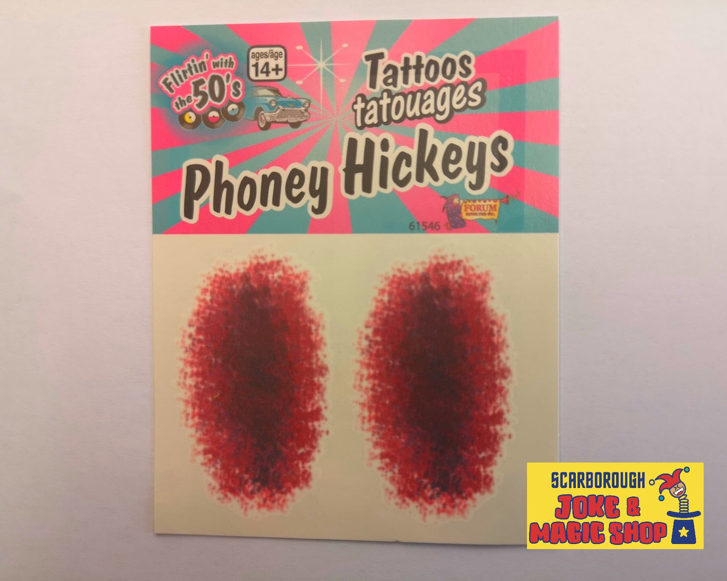 Mordeduras de amor falsas de Hickey