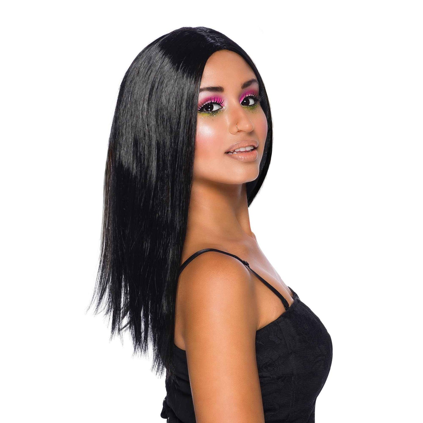 Long Straight 18" Wig - Black