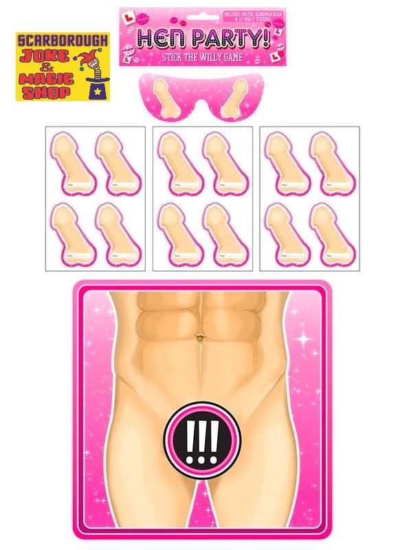 Juego Pega el Willy al Hombre