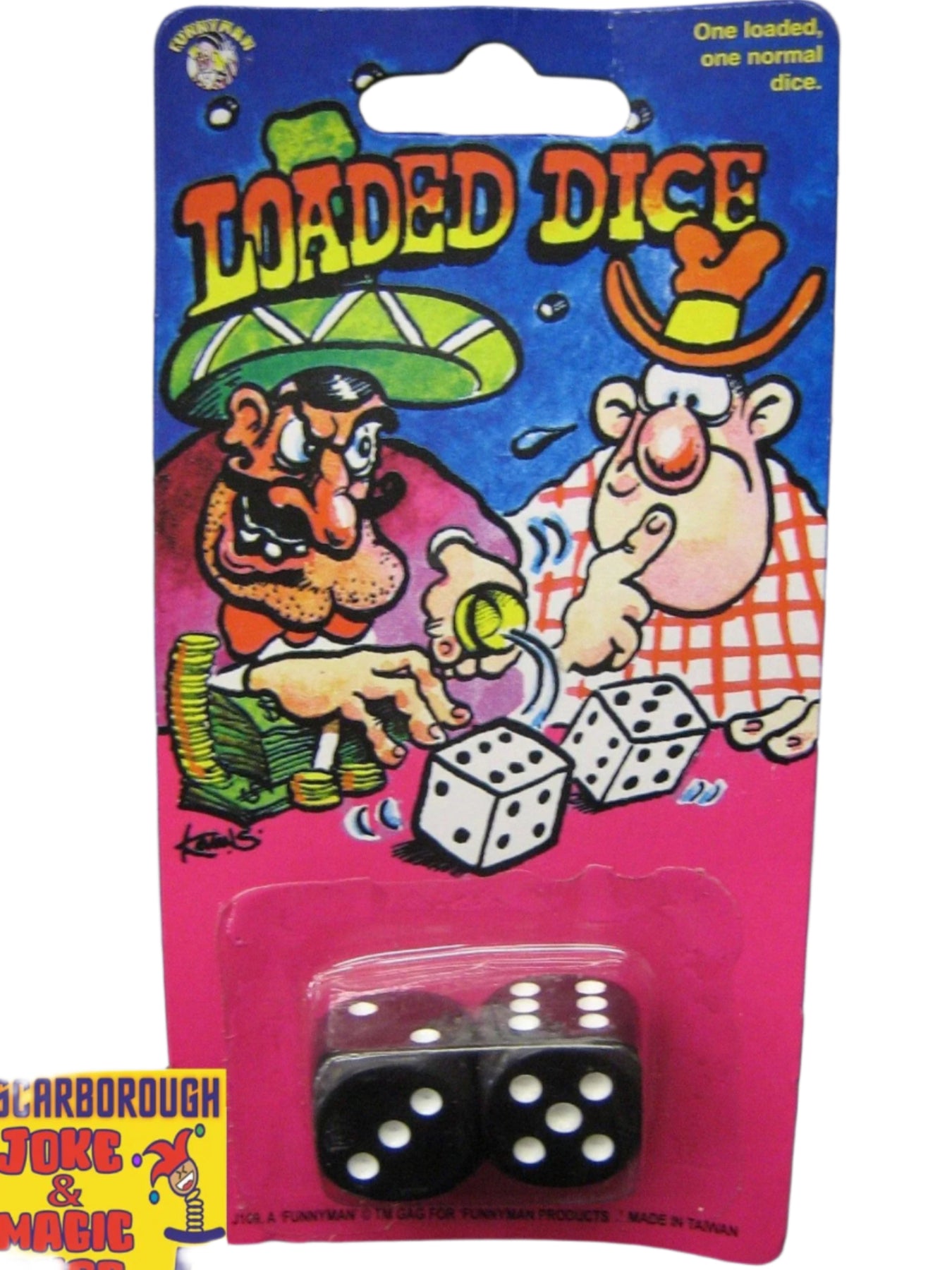 Dados cargados Dados de broma