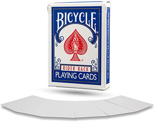 Baraja Bicycle® Gaff - Doble en blanco