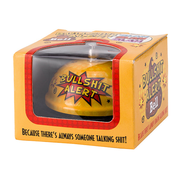 Campana de escritorio de alerta de mierda