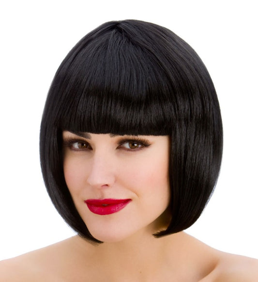 Peluca de diva - Estilo Bob de muñeca china