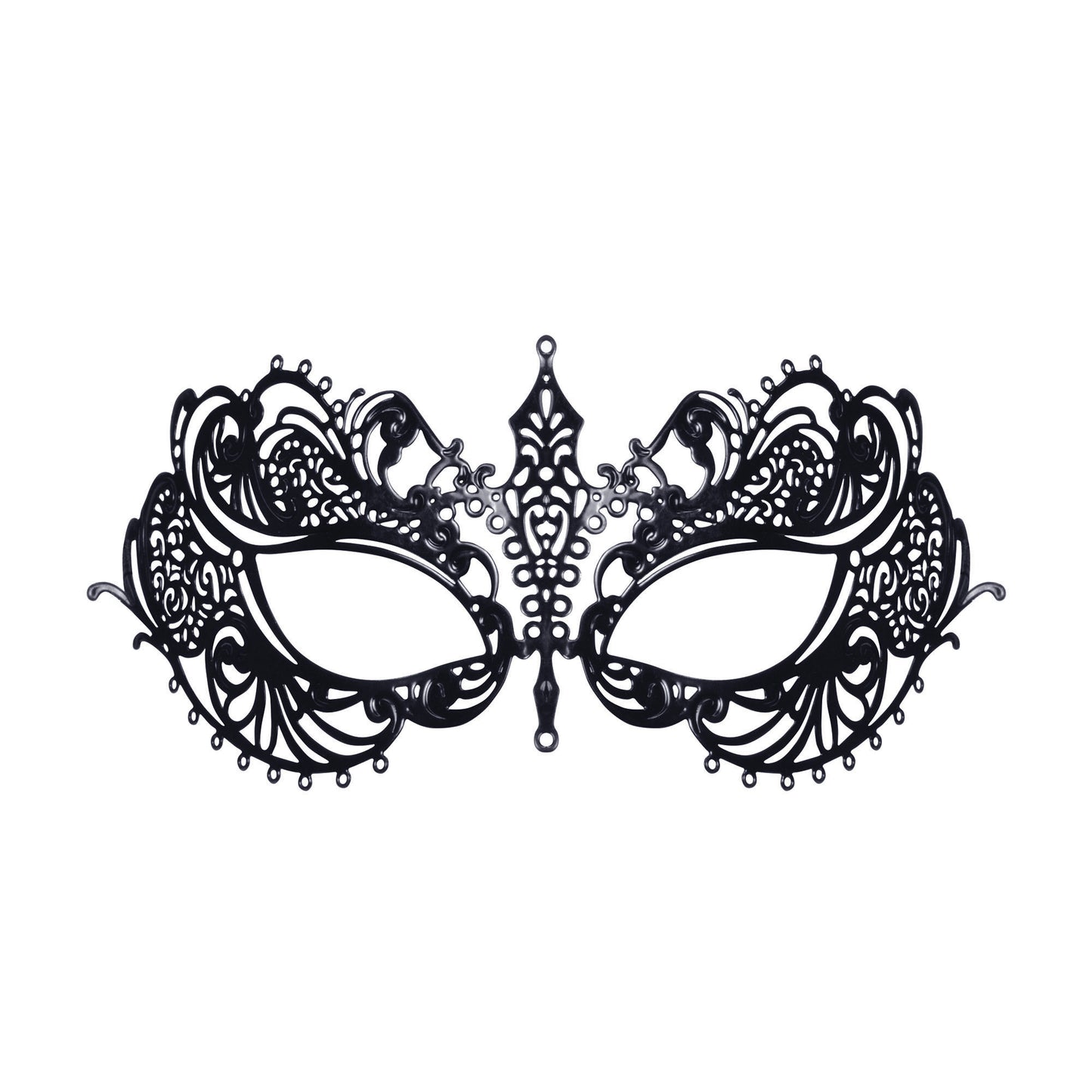 Antifaz de filigrana - Negro