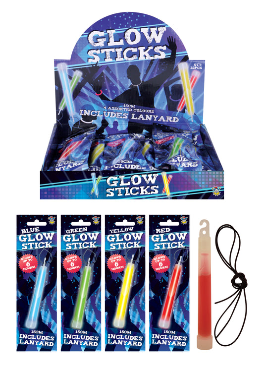 Neon Glow stick with Lanyard