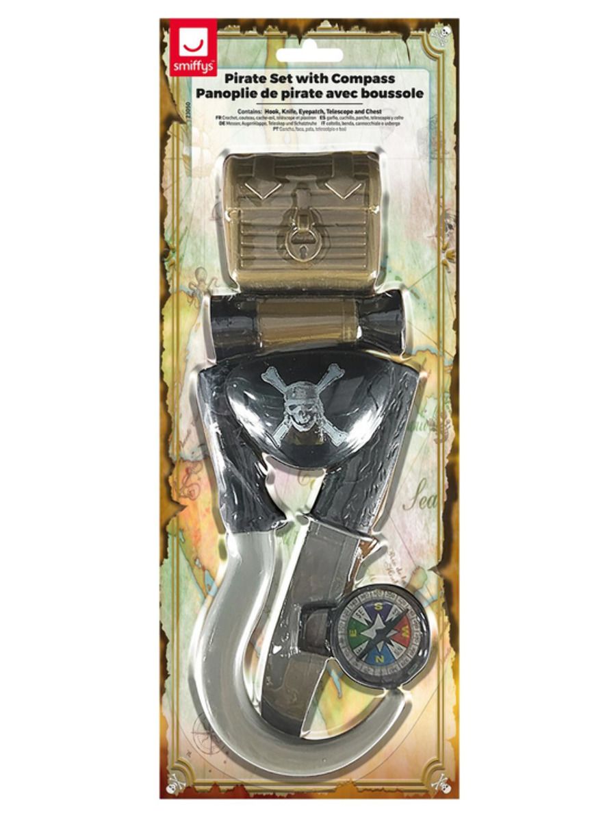 Conjunto de accesorios pirata