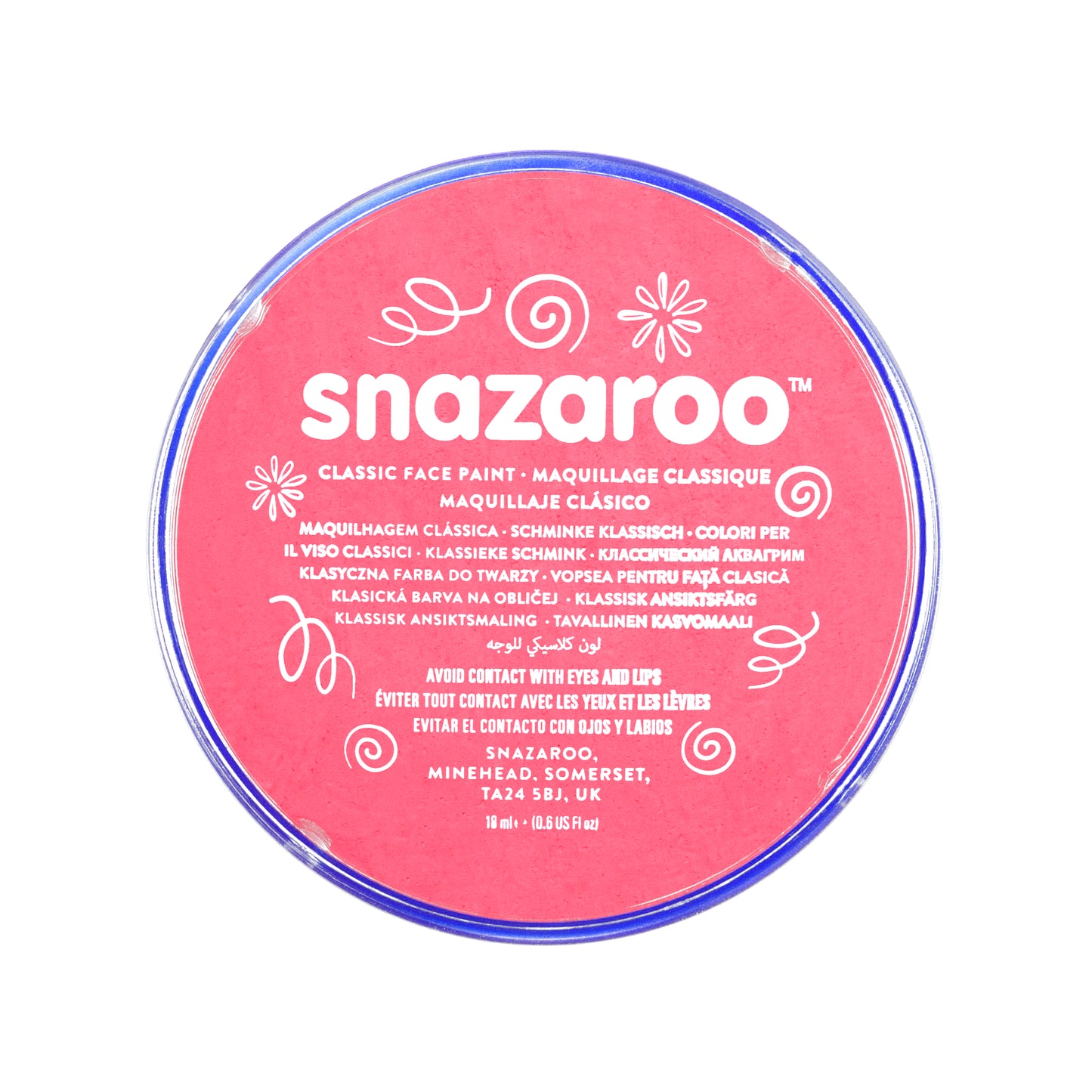 Snazaroo - Rosa Brillante 18ml