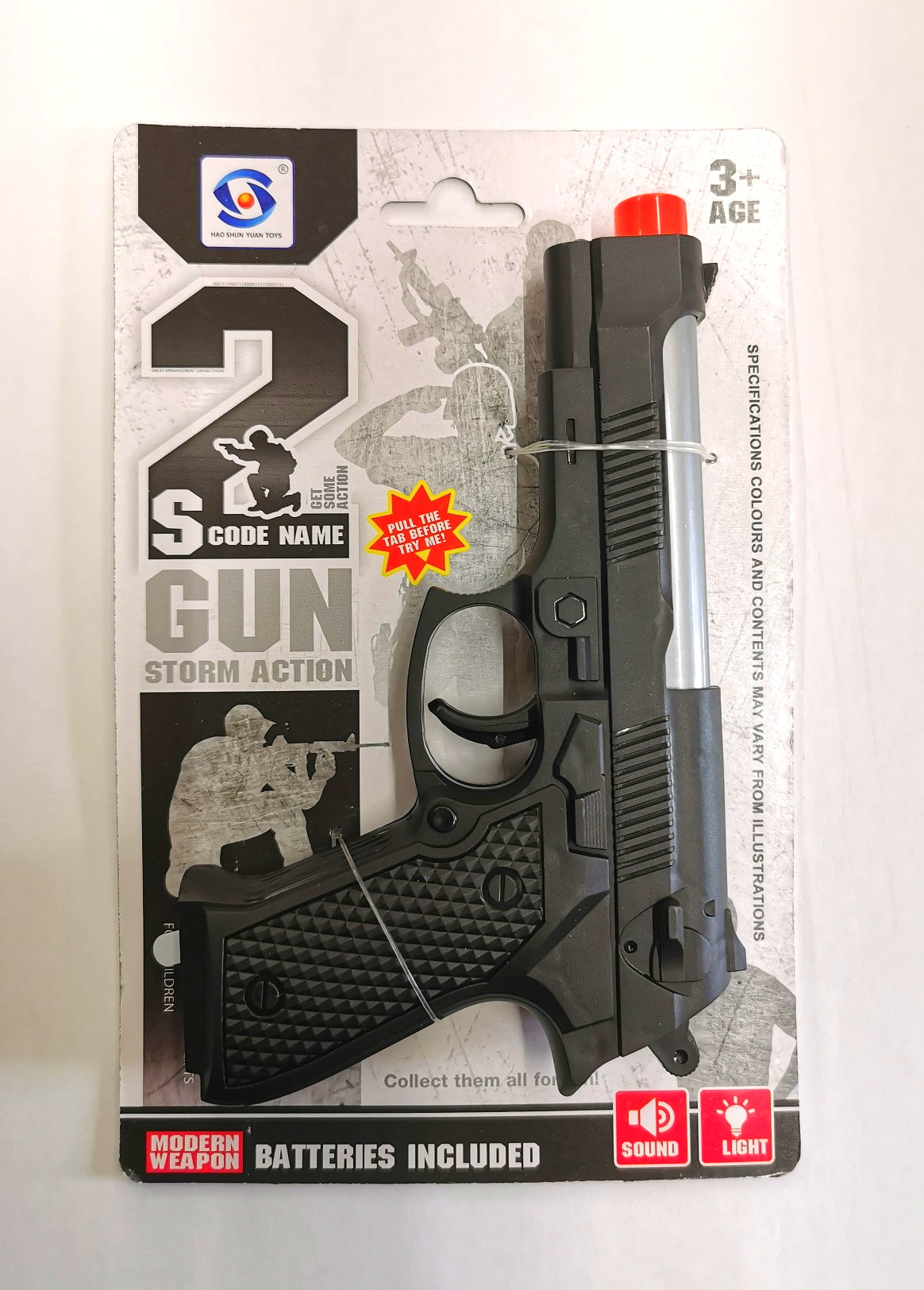 Pistolet d'action Storm - 1:1 Beretta M9 Style