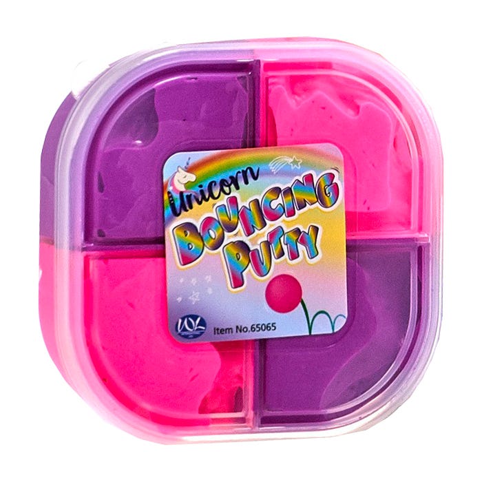 Masilla que rebota unicornio