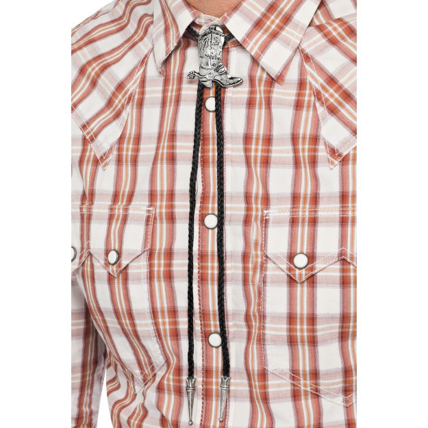 Corbata Bootlace - Corbata de cuello Cowboy Teddy Boy