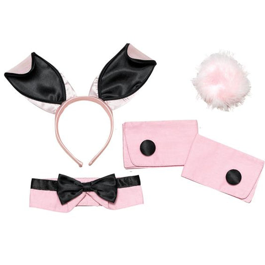 Kit de conejita de lujo - Estilo Playboy rosa
