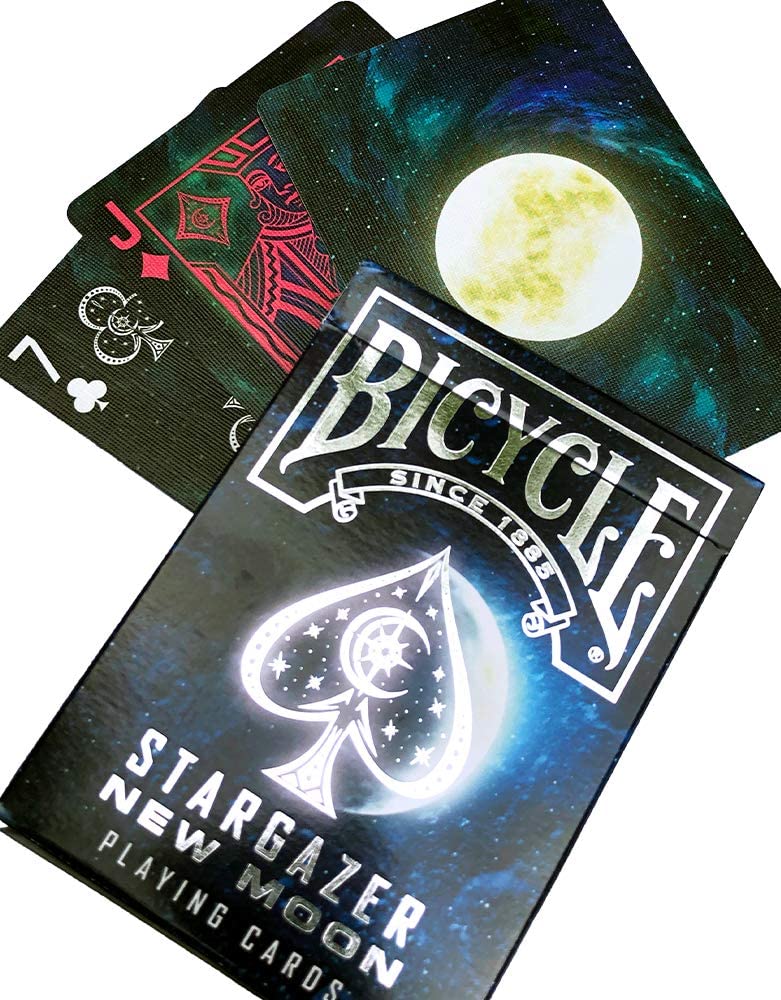Tarjetas Bicycle® - Luna Nueva Stargazer