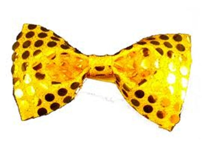 Pajarita De Lentejuelas - Dorado