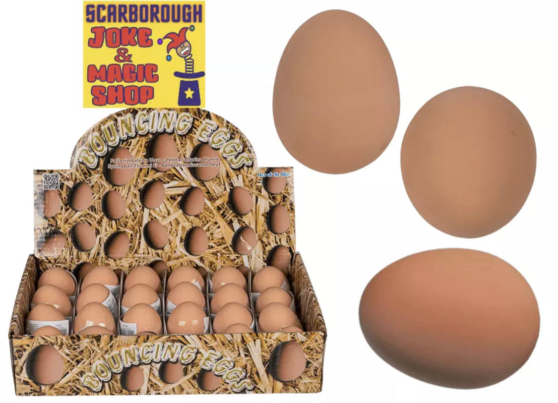 Oeuf gonflable en caoutchouc