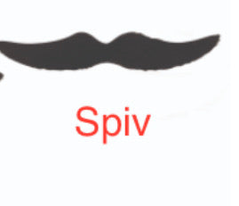 Black Moustache - 12 Designs Available